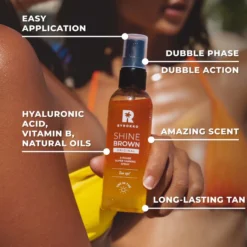 Shine Brown Two-Phase Super Tanning Spray