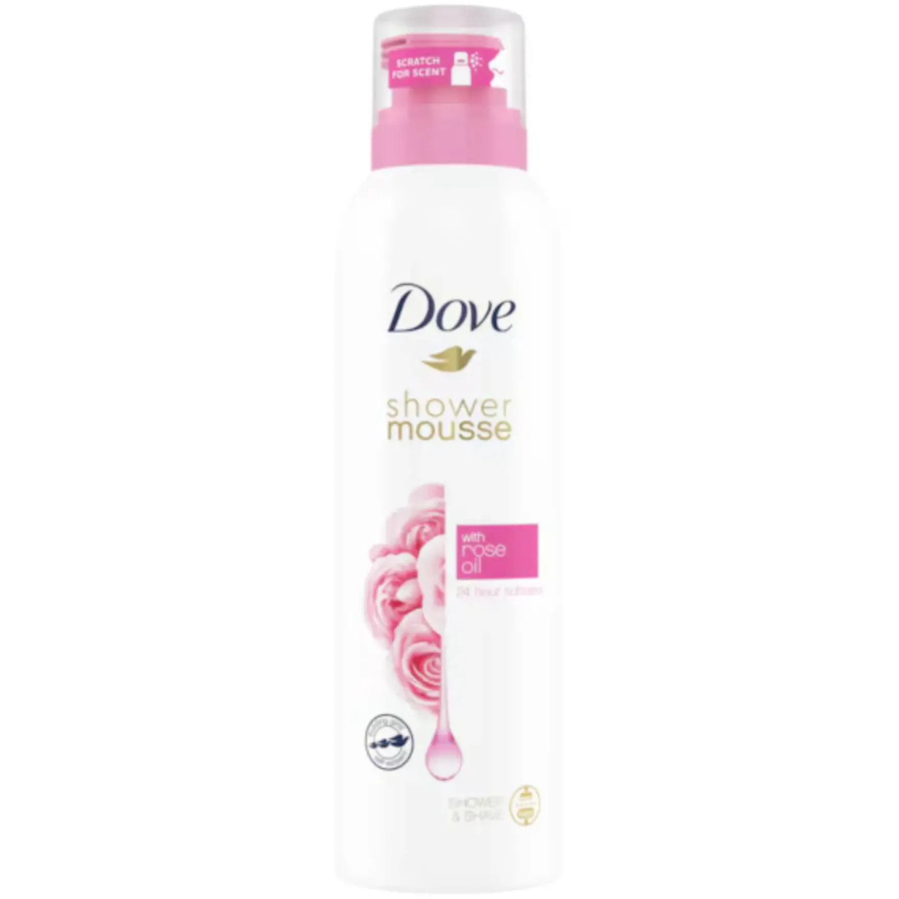 Shower Foam Rose Oil