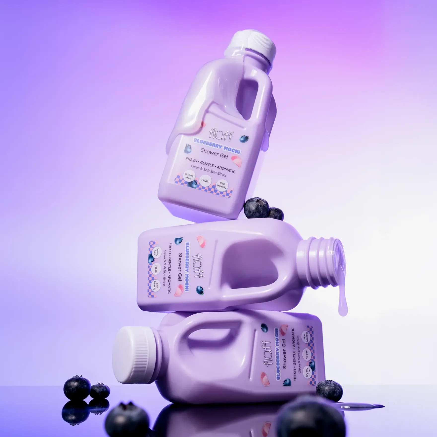 Shower Gel Blueberry Mochi