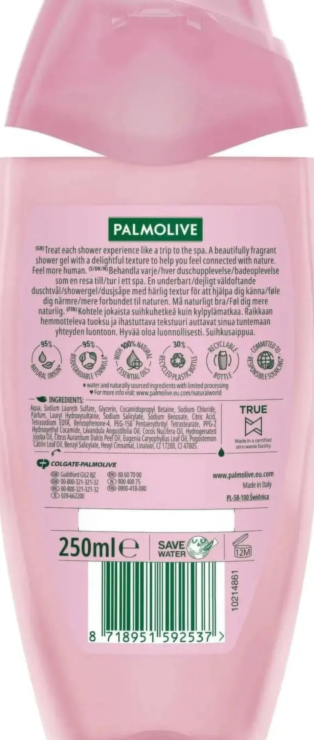 Shower Gel Thermal Spa Silky Oil