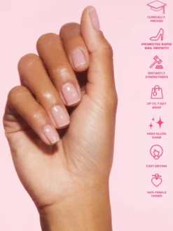 Signature Pink 5-in-1 Rapid Growth Nail Treatment