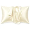 Silky Satin Pillowcase Ivory