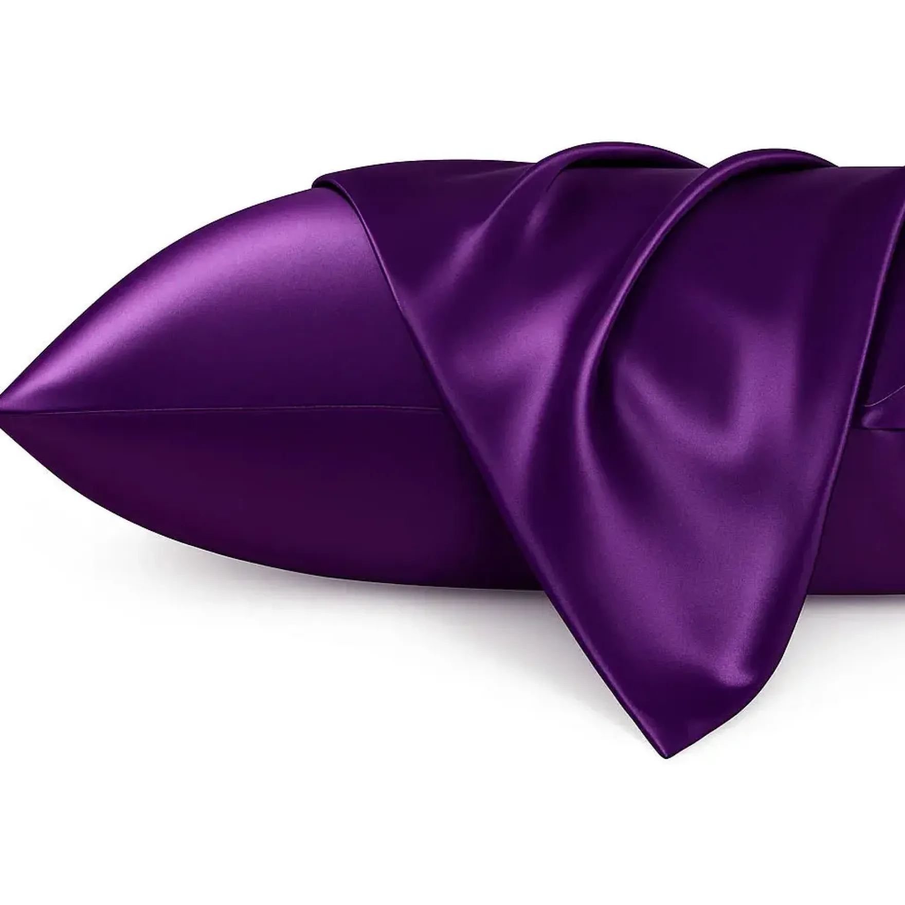 Silky Satin Pillowcase Purple