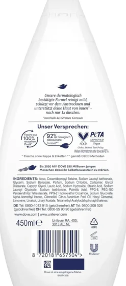 Silky Velvet Shower Gel