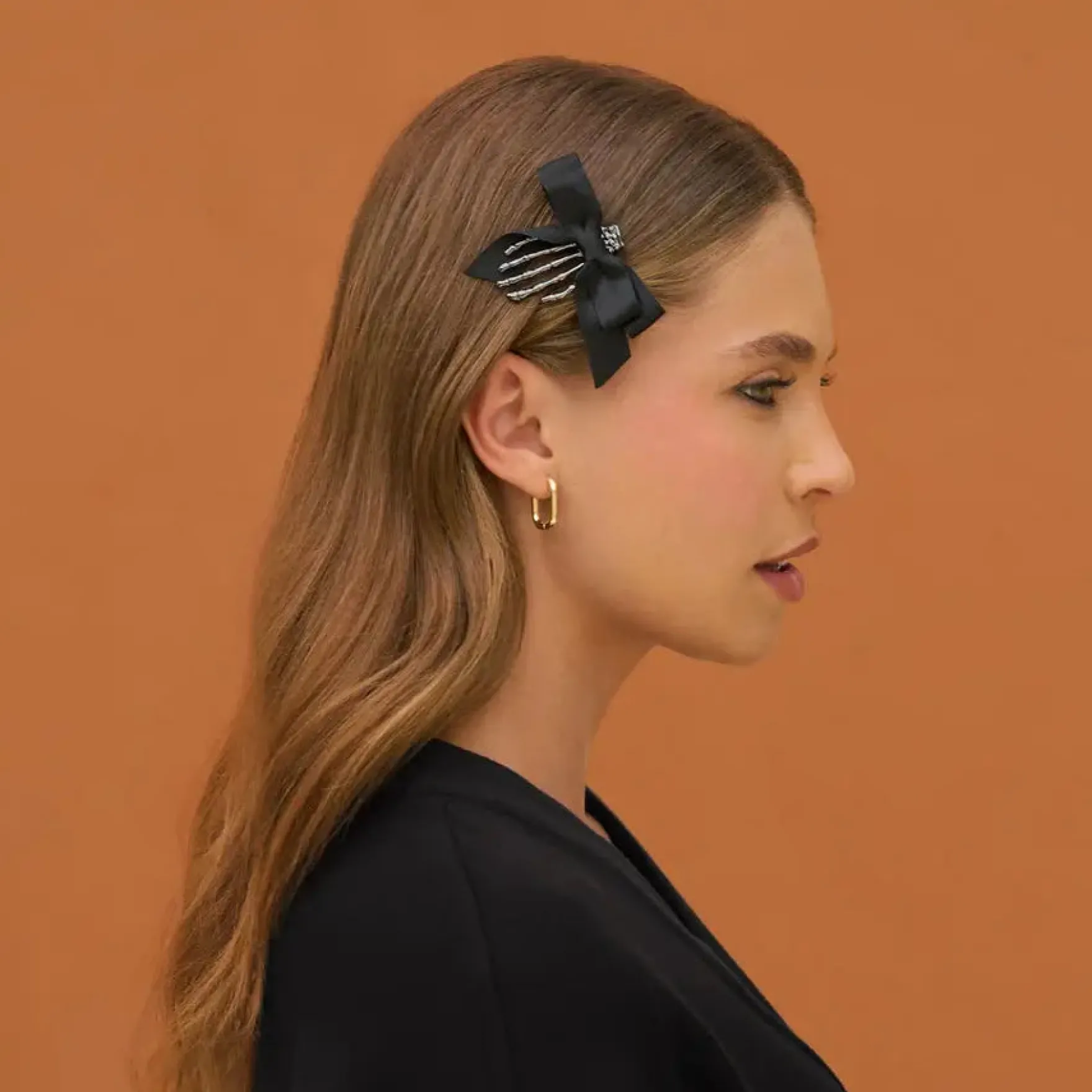 Skeleton Flat Claw Clips