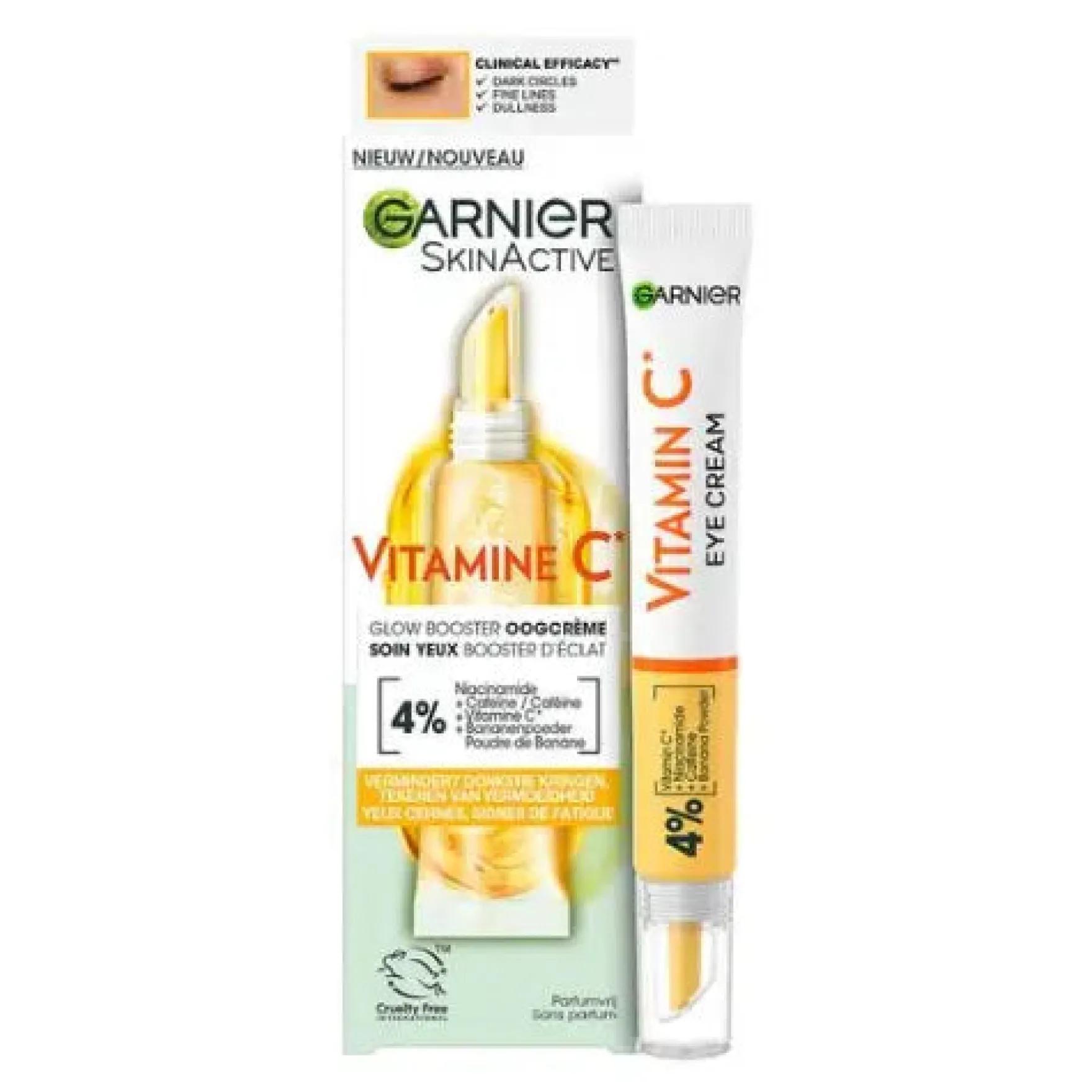 SkinActive Glow Booster Oogcreme