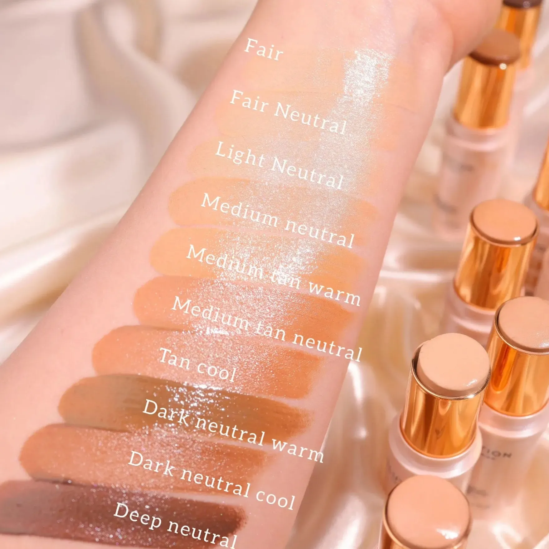 Skin Silk Glow Tint Sheer Foundation Stick Medium Tan Warm