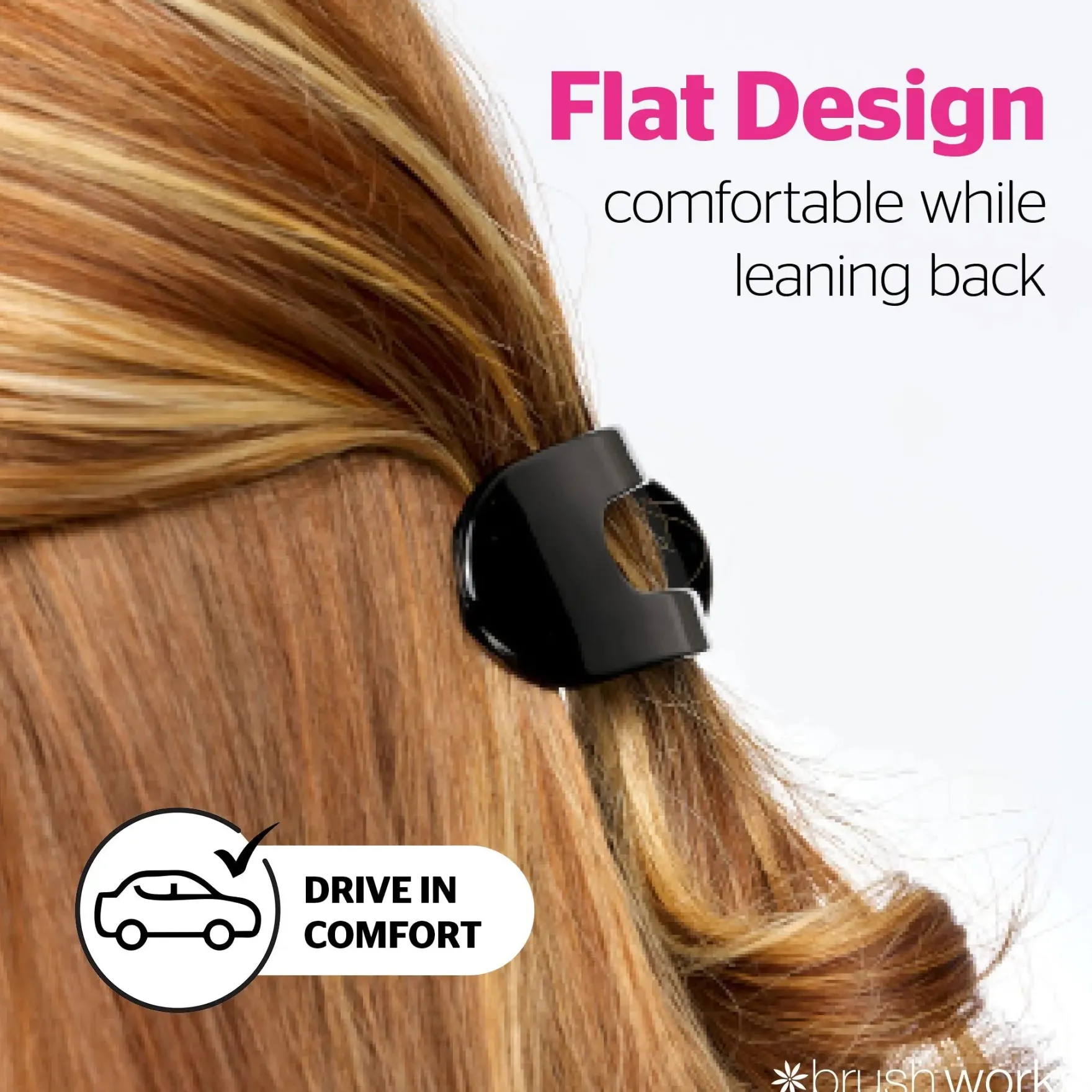 Sleek Flat Claw Clips