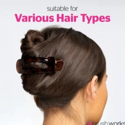 Sleek Flat Claw Clips