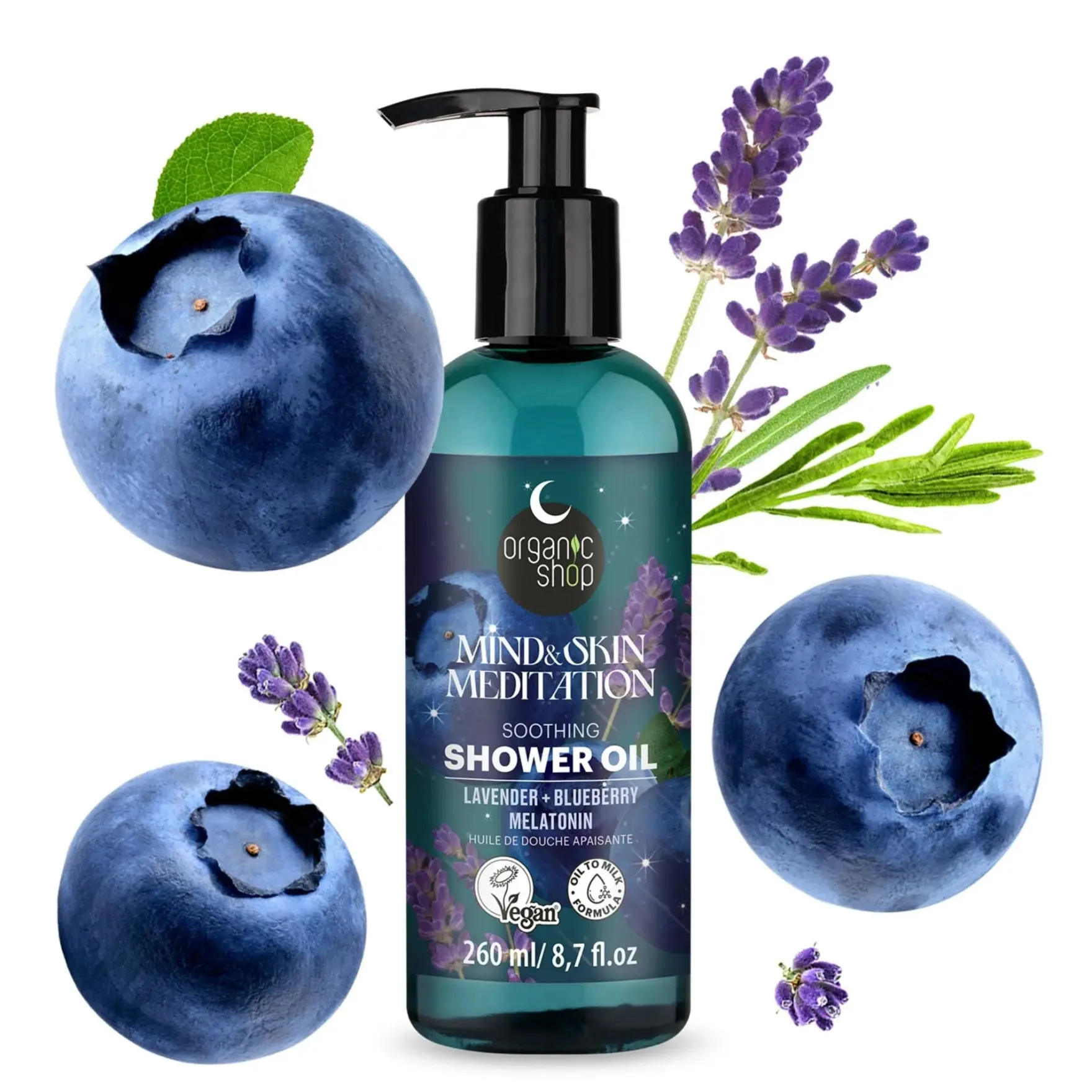 Sleeping Soothing Shower Oil Mind & Skin Meditation