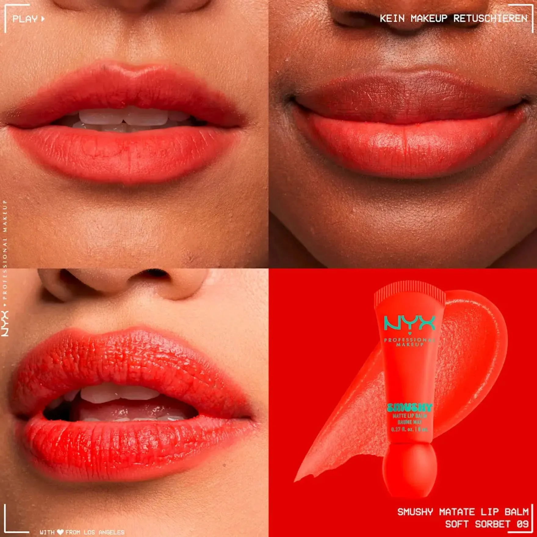 Smushy Matte Lip Balm Soft Sorbet