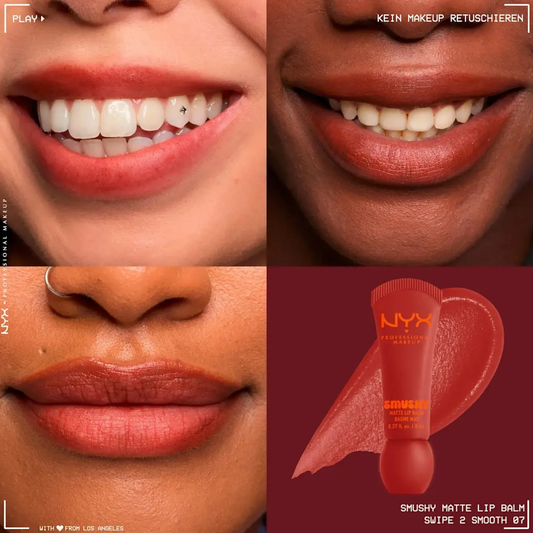 Smushy Matte Lip Balm Swipe 2 Smooth