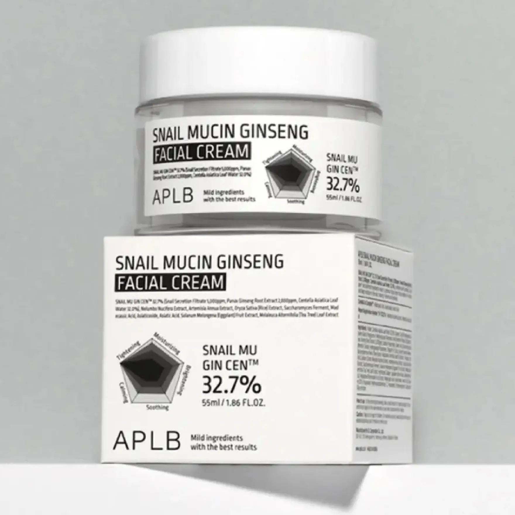 Snail Mucin Ginseng Facial Cream