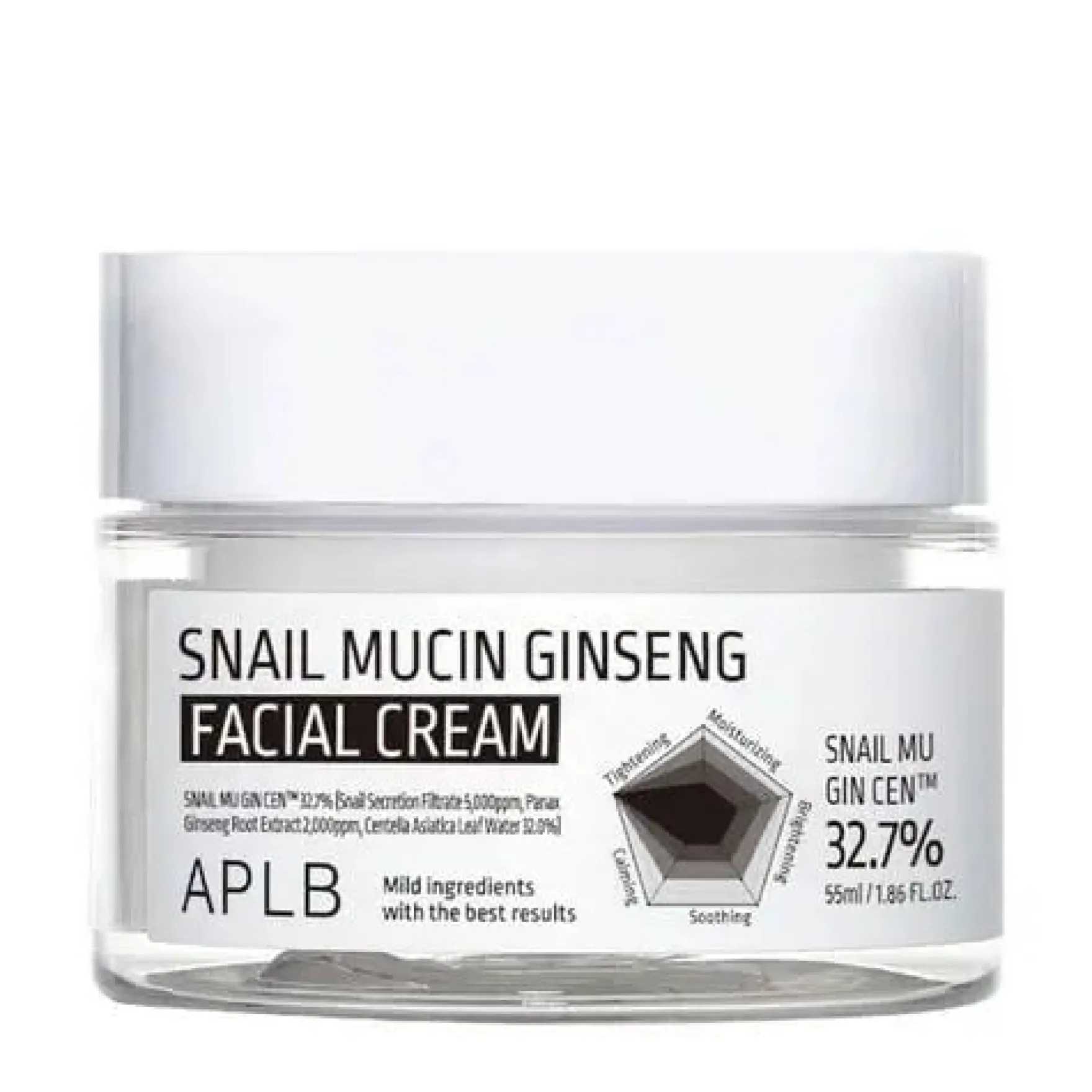 Snail Mucin Ginseng Facial Cream