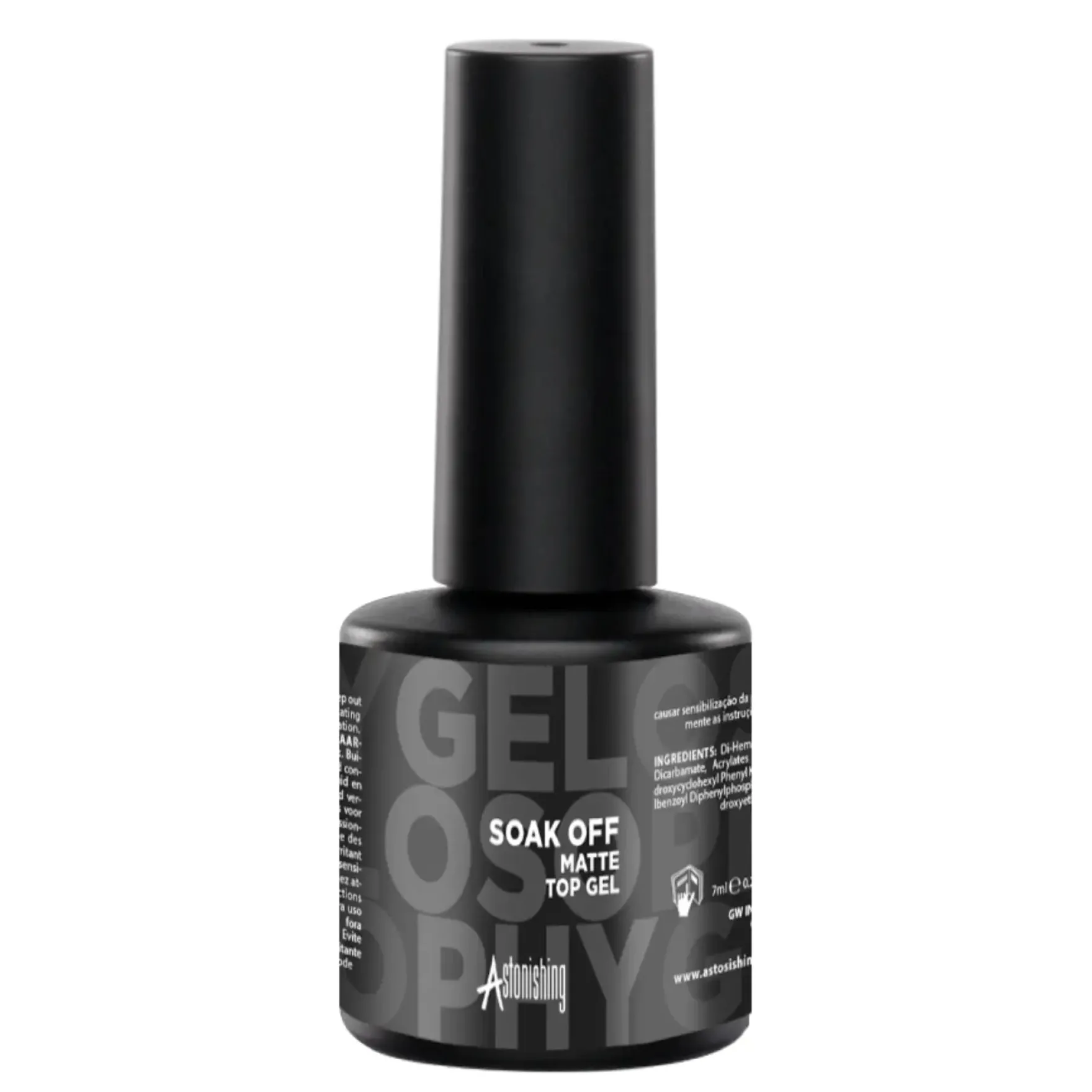 Soak Off Matte Top Gel