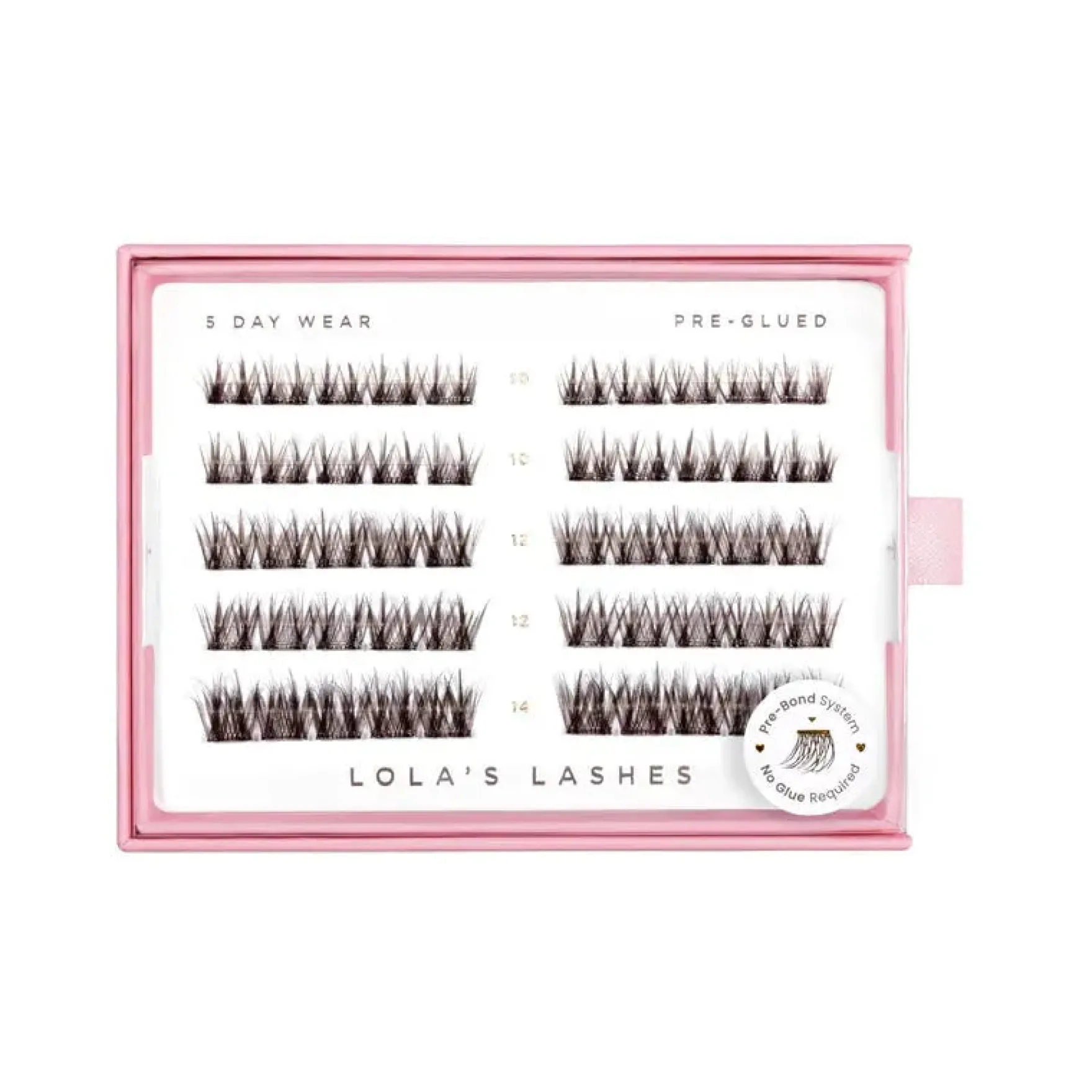 Soft Definition Dark Brown Pre-Glued Lashes
