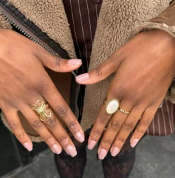 Soft Gel Press-On Nails Dusty Rose