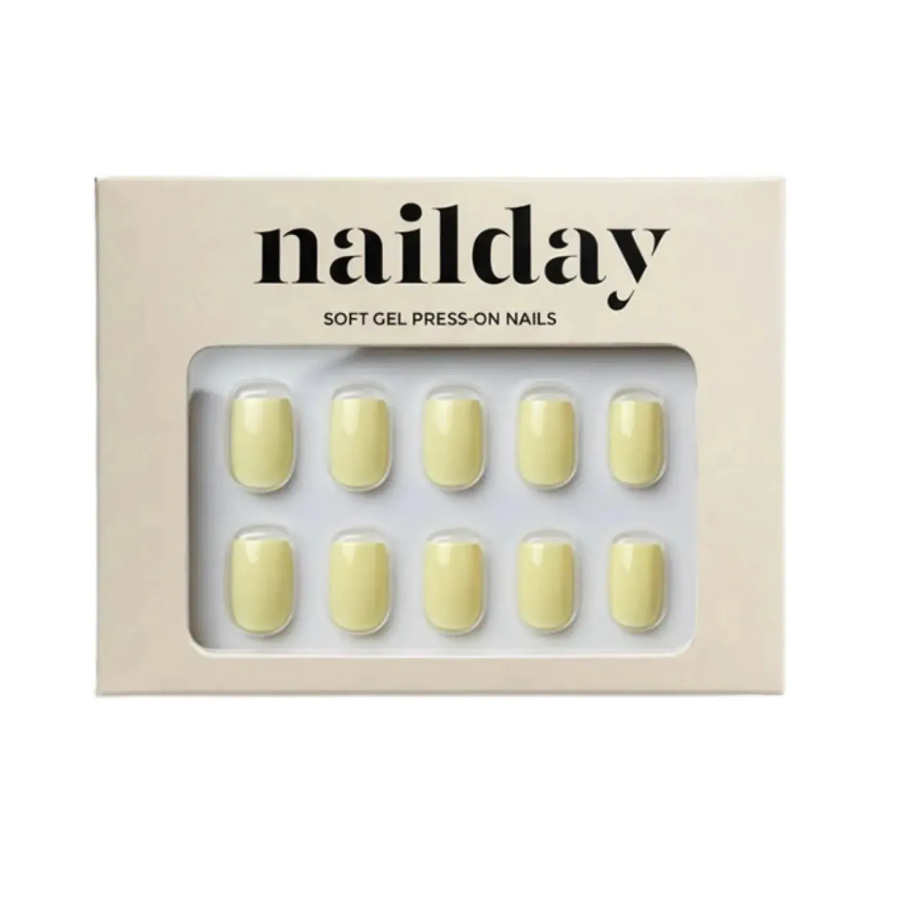 Soft Gel Press-On Nails Limone