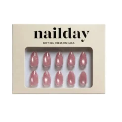 Soft Gel Press-On Nails Rose Quartz