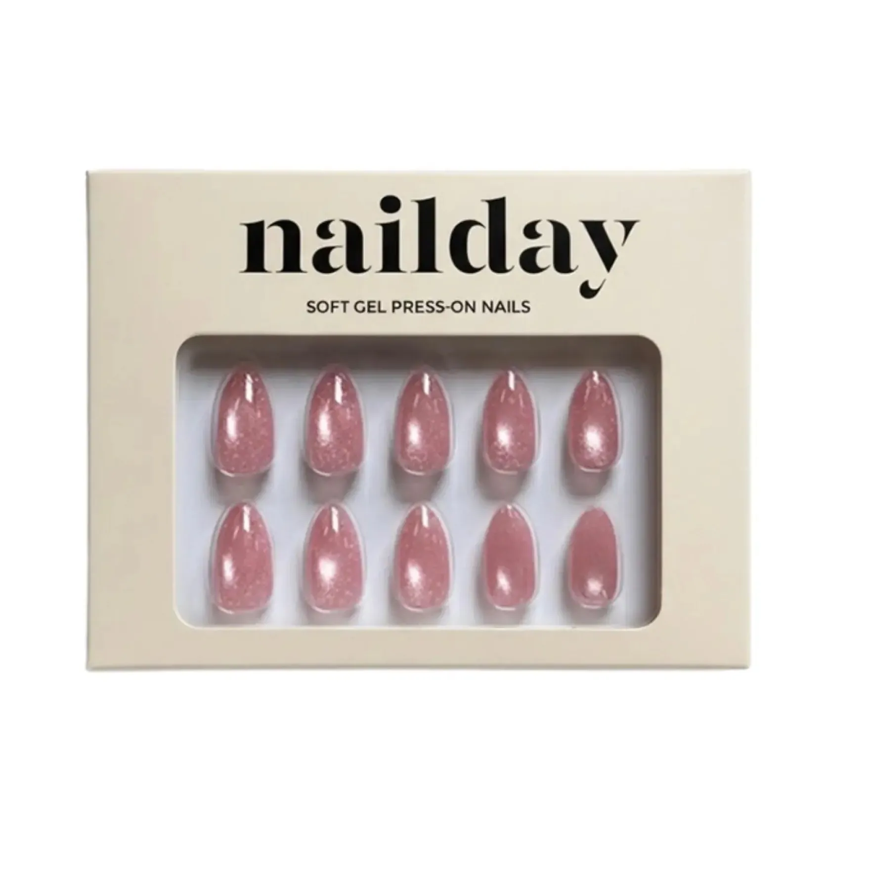 Soft Gel Press-On Nails Rose Quartz