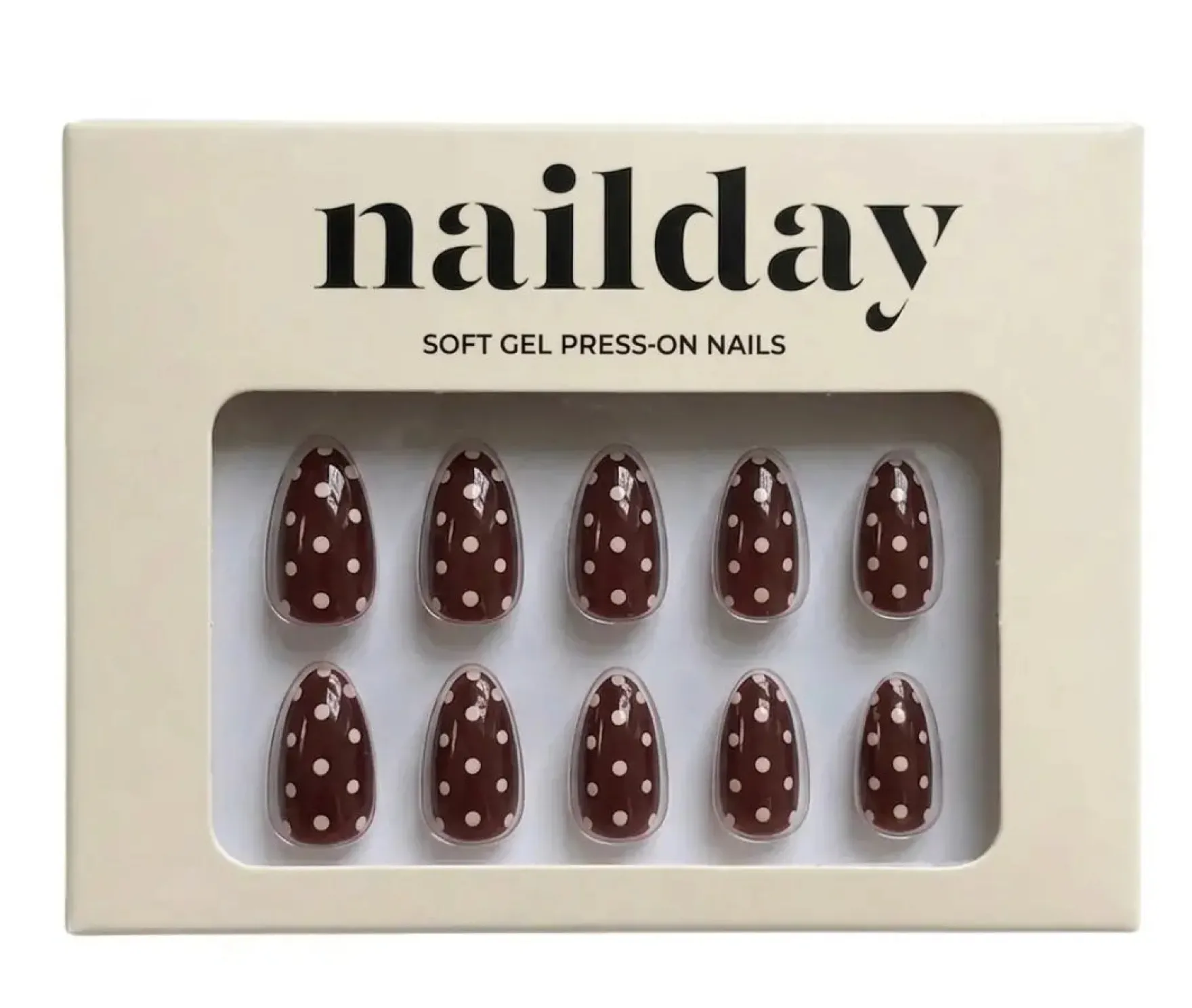 Soft Gel Press-On Nails Spotted