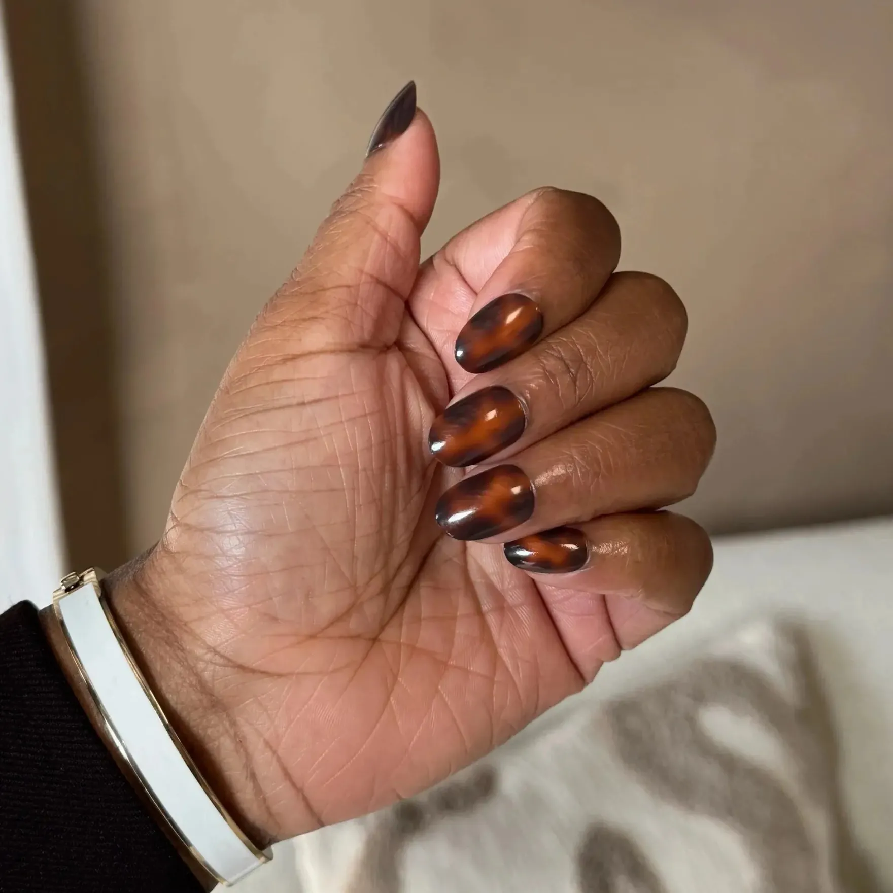 Soft Gel Press-On Nails Tortoise