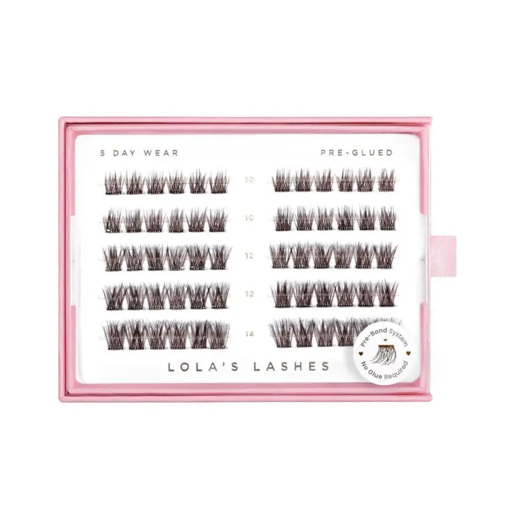 Soft Wisp Dark Brown Pre-Glued Lashes