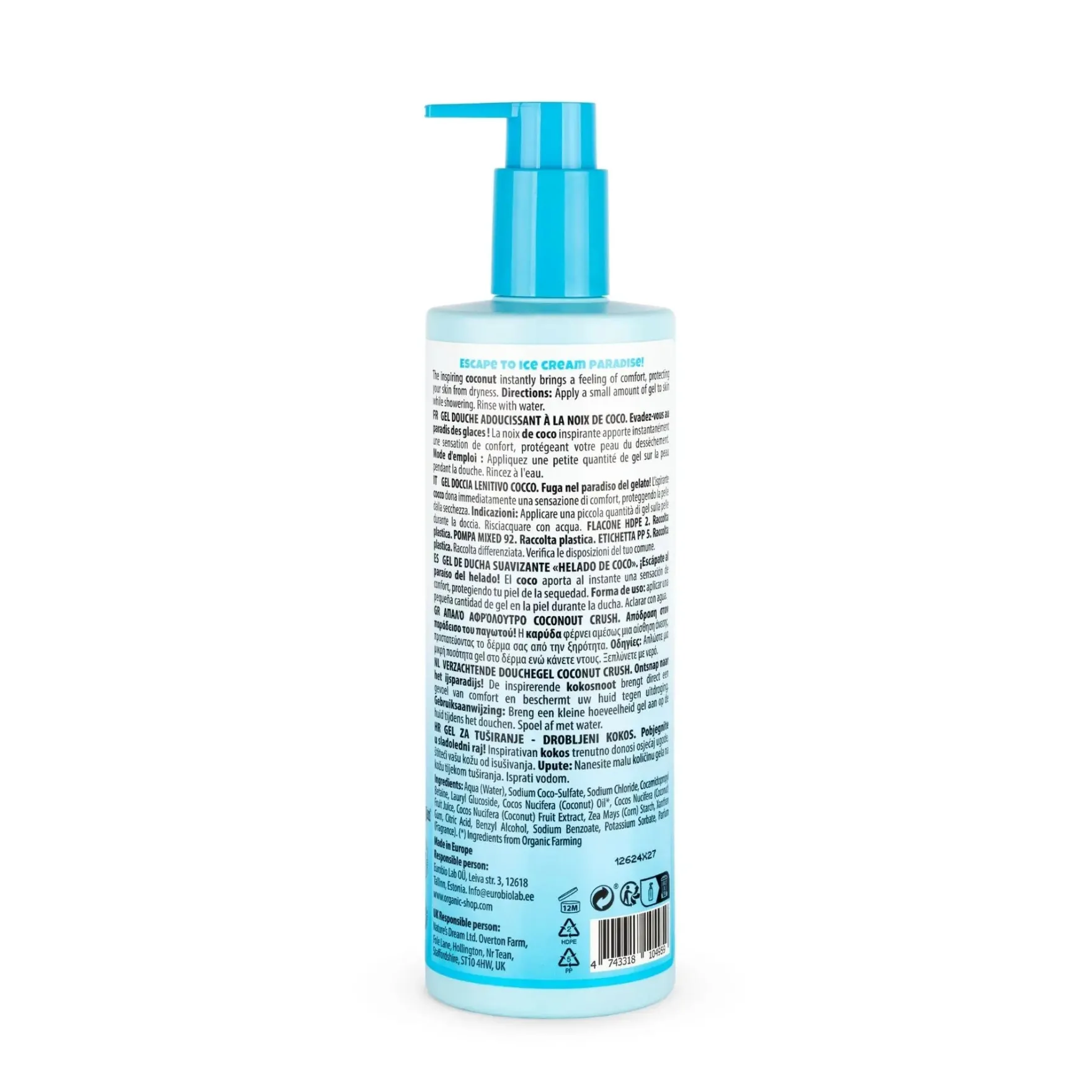 Softening Shower Gel Coconut Crush