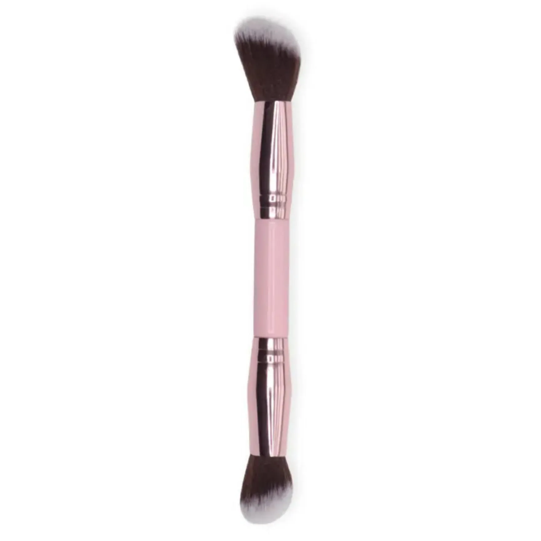 Soft Pink and Gold Foundation and Face Duo Brush