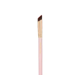Soft Pink & Gold Square Angled Brow Brush
