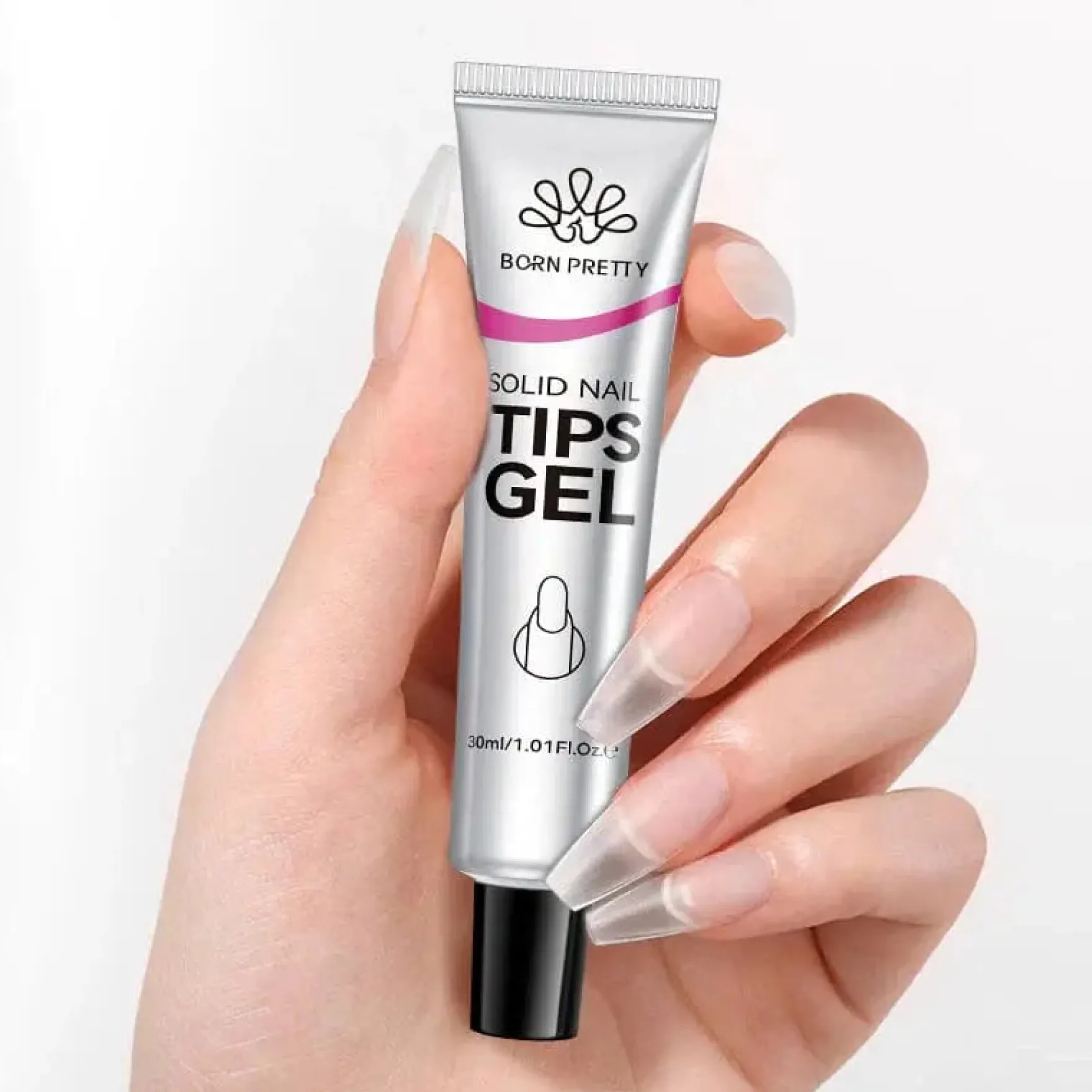 Solid Nail Tips Gel