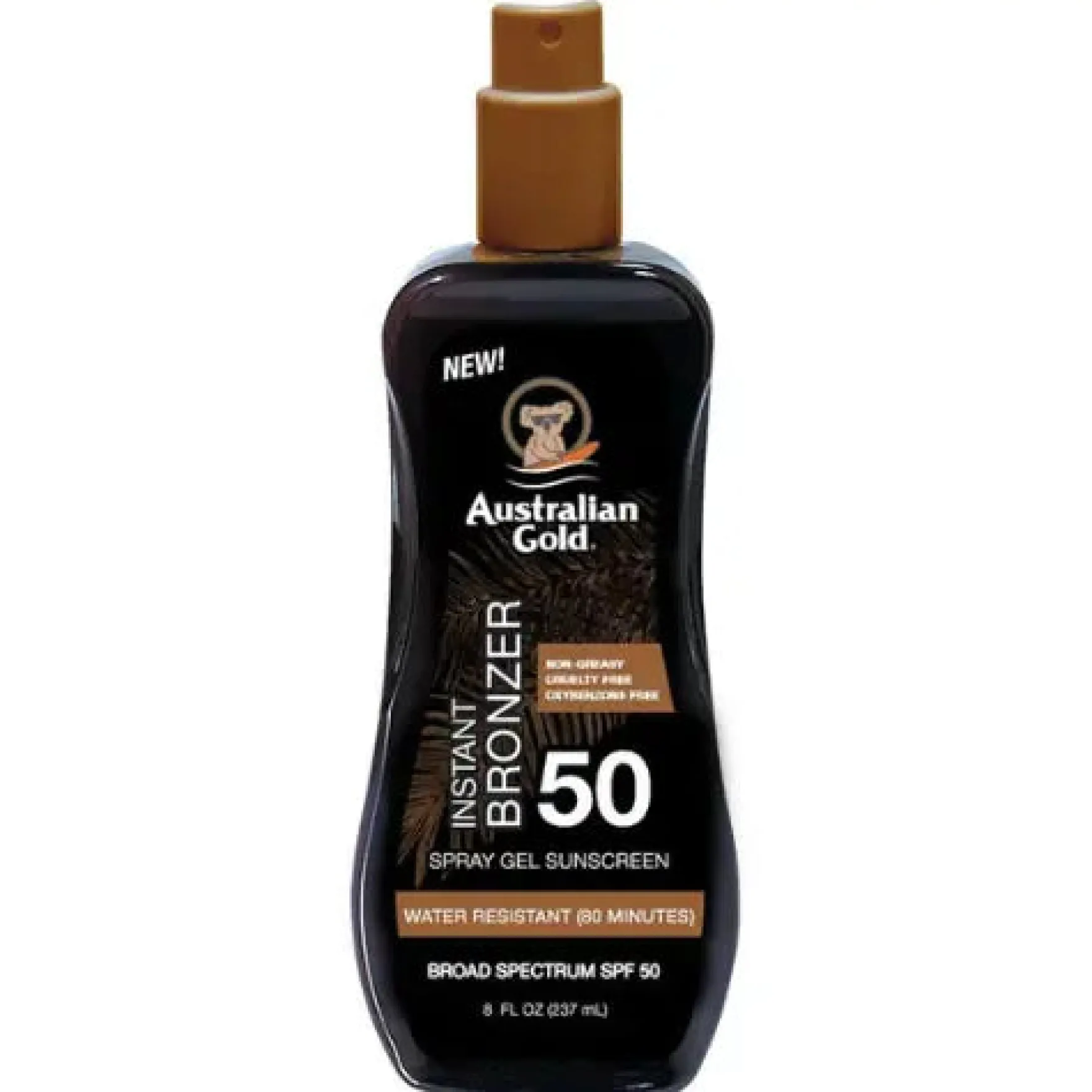 SPF 50 Spray Gel With Bronzer