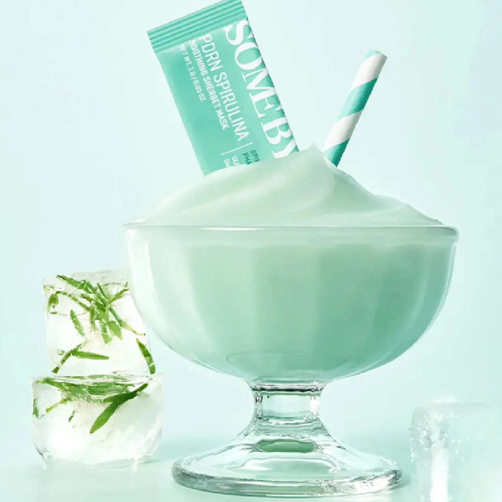 Spirulina PDRN Soothing Sherbet Mask