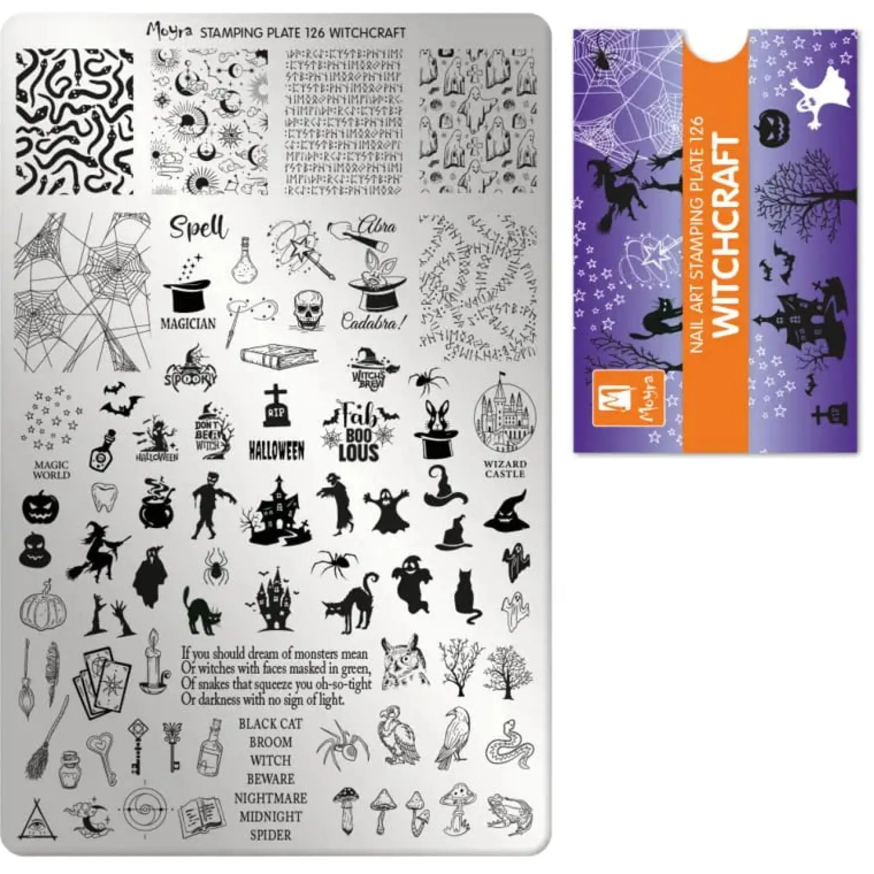 Stamping Plate No. 126 Witchcraft