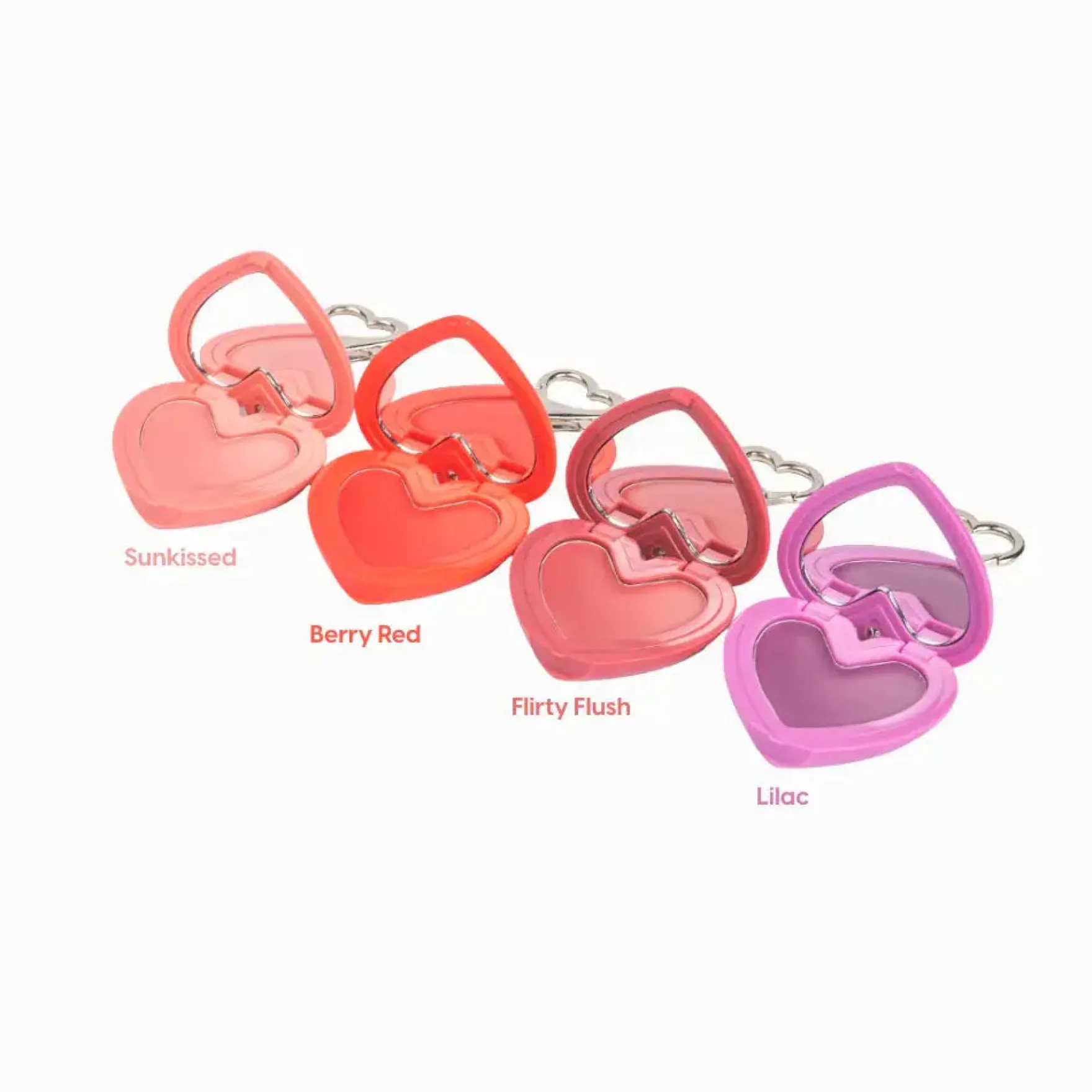 Stay Blushin! Lip and Cheek Cream Blush Keychain Lilac