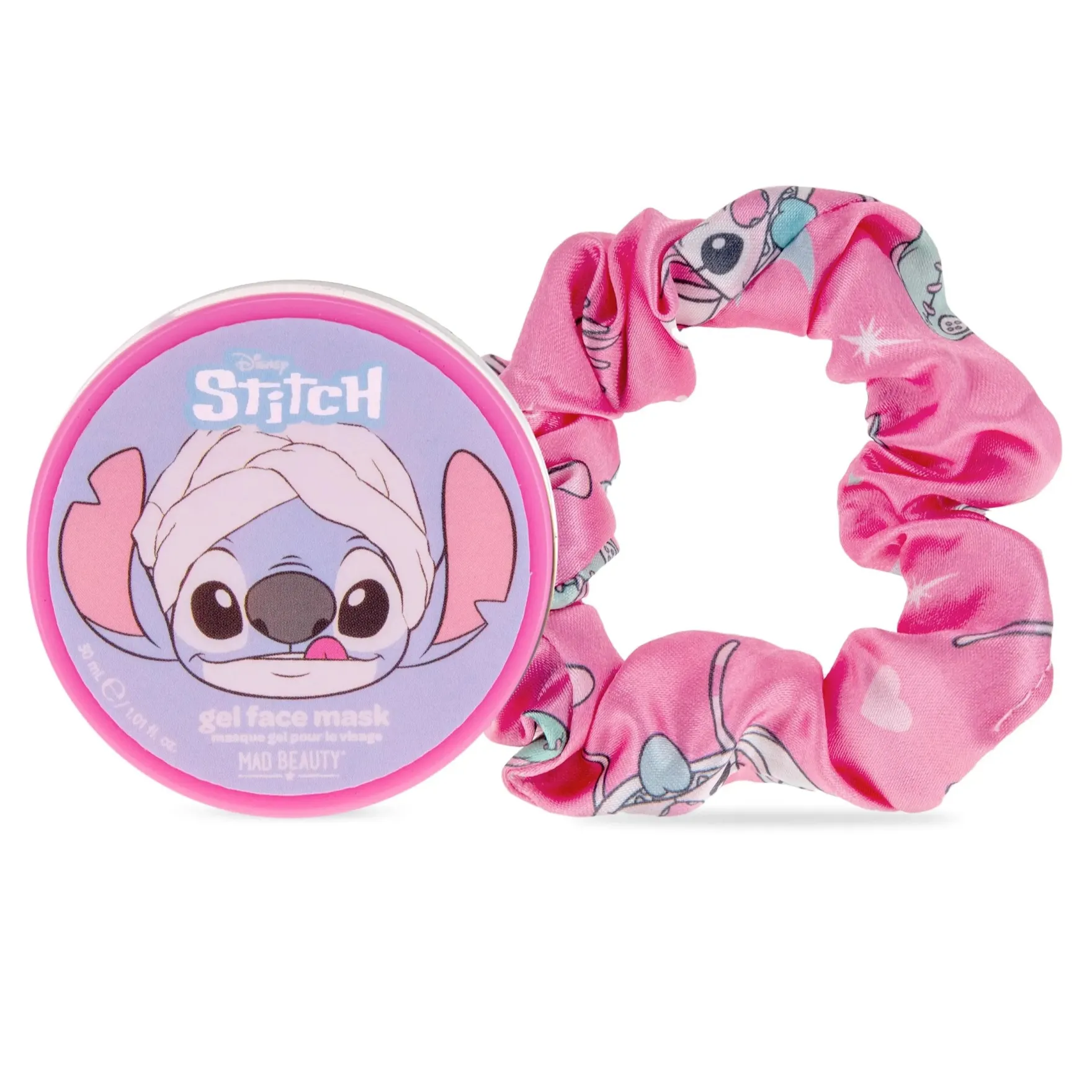 Stitch Pamper Gel Face Mask & Scrunchie Duo