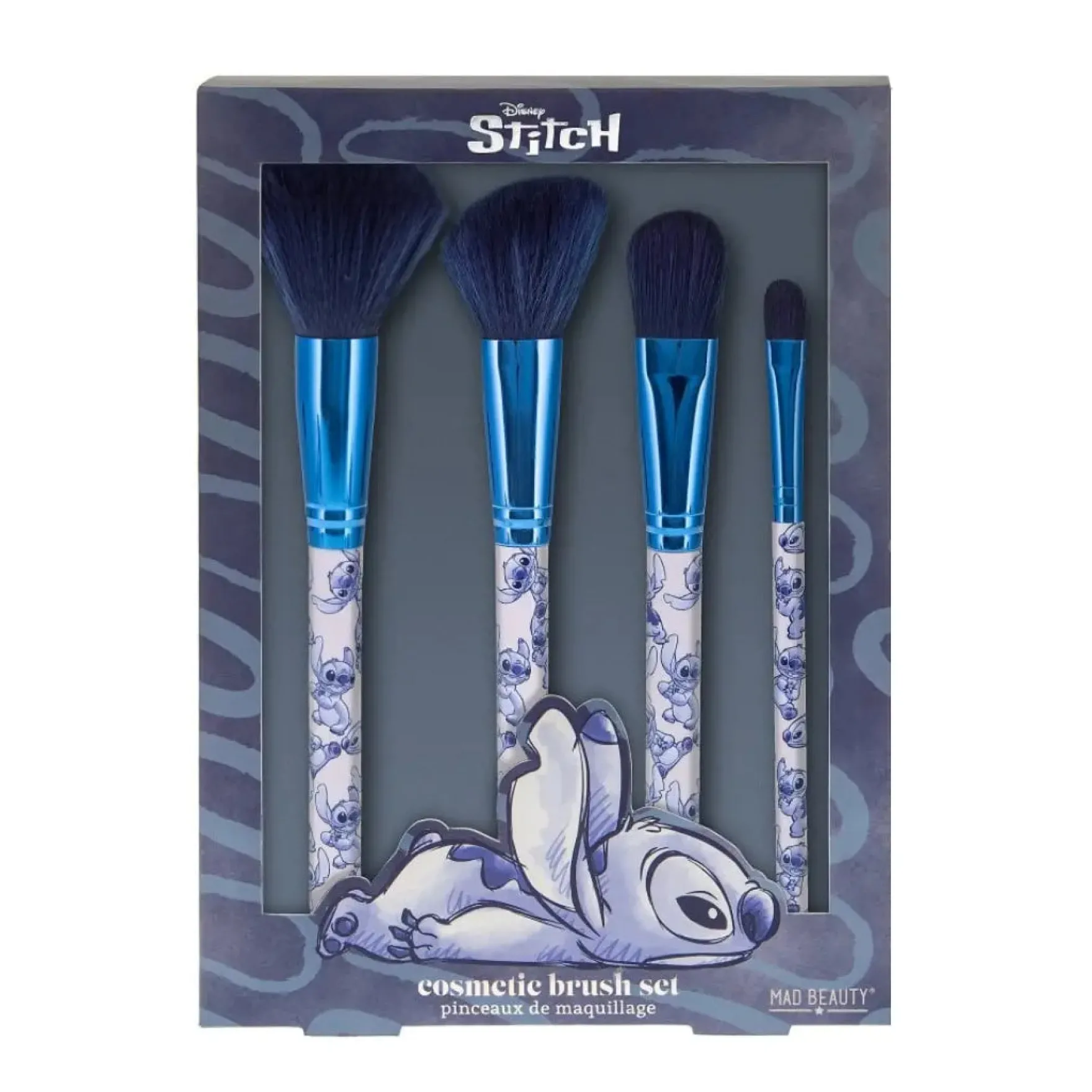 Stitch Denim Cosmetic Brush Set