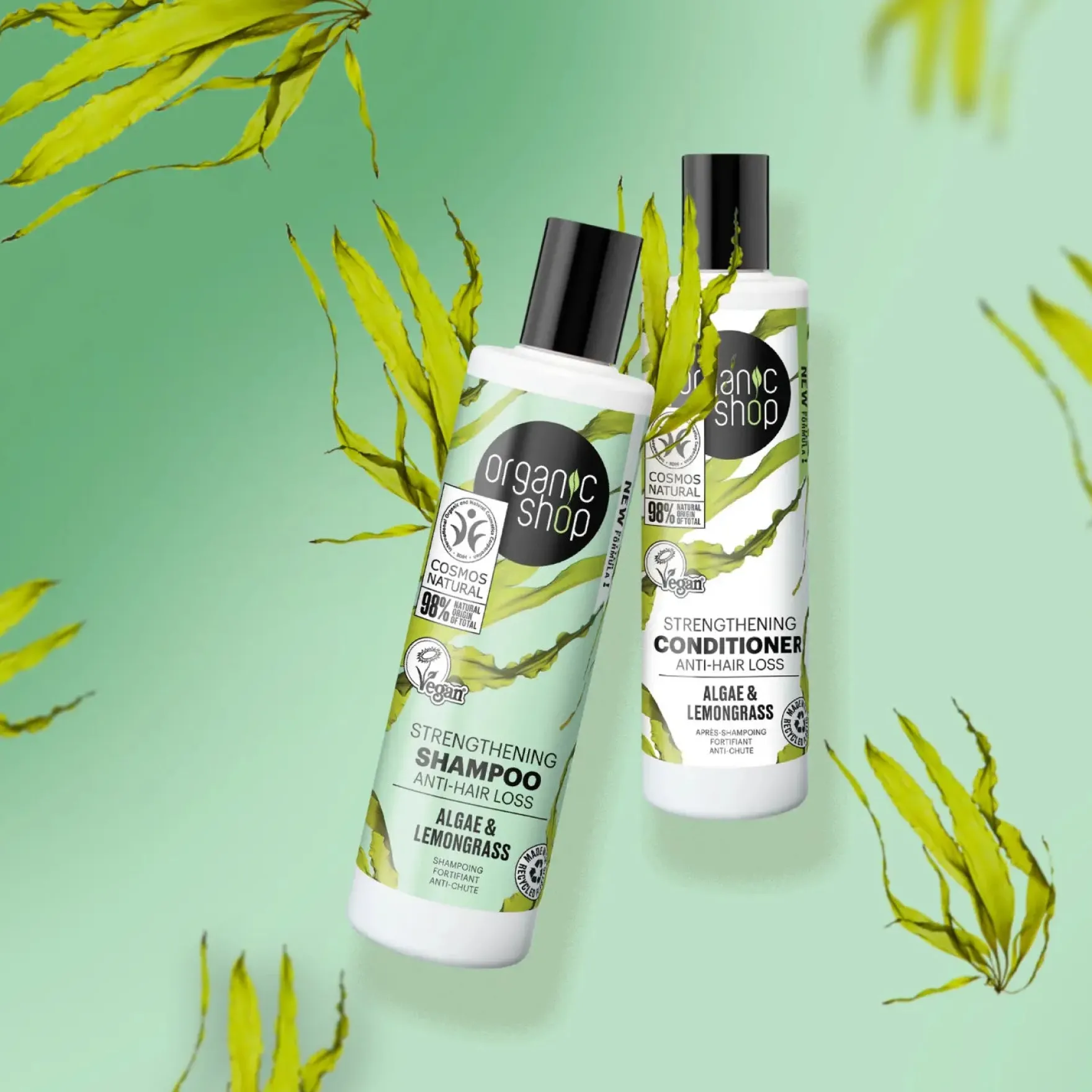 Strengthening Conditioner Anti Hair Loss Algae and Lemongrass