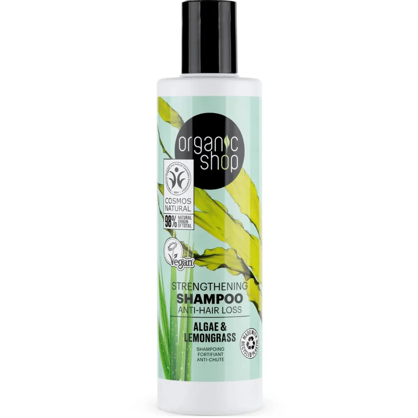 Strengthening Shampoo Anti Hair Loss Algae and Lemongrass