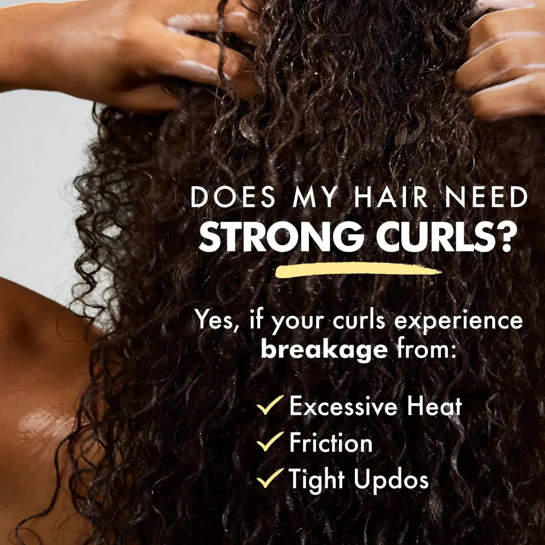 Strong Curls Rosemary Oil Strenghtening Styling Foam