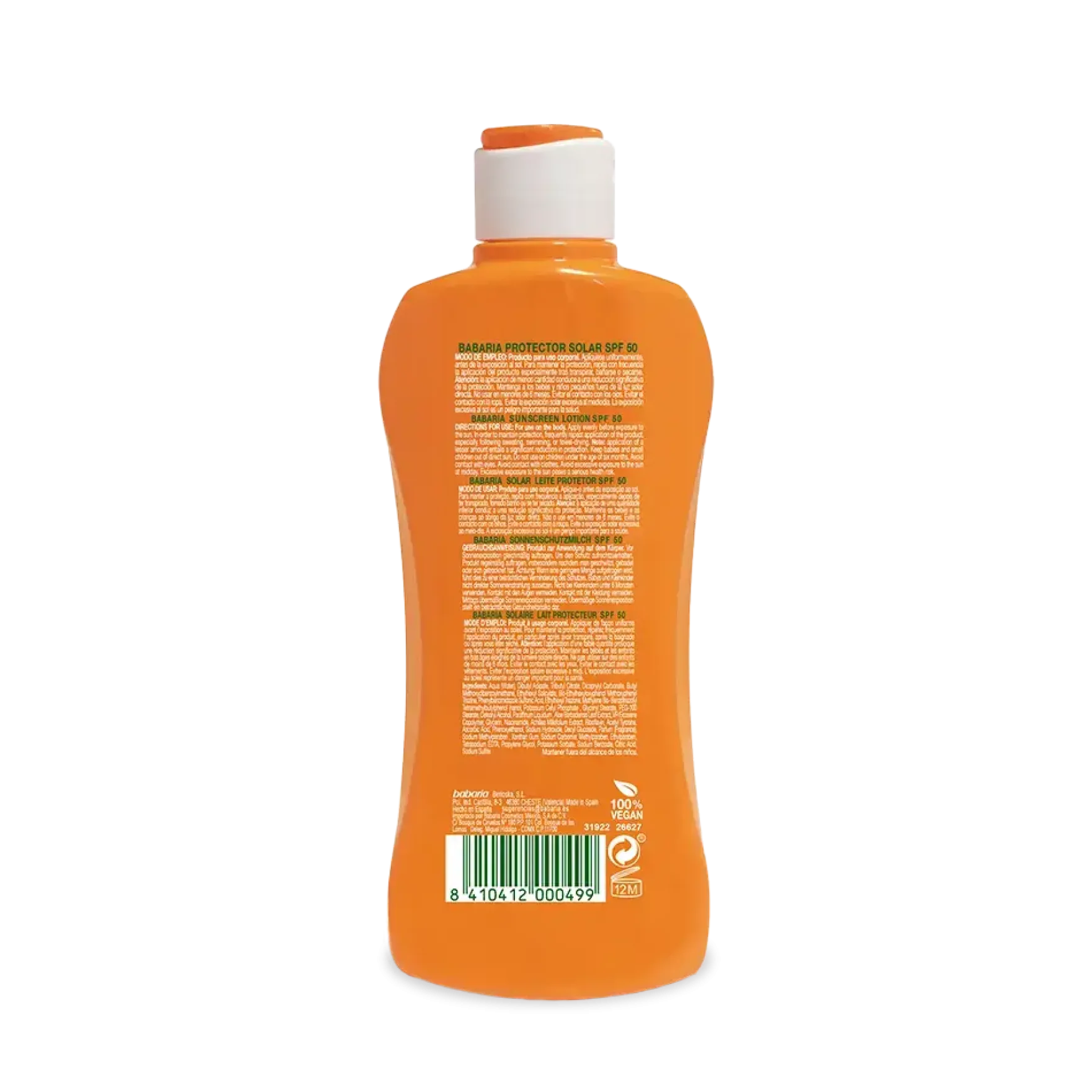 Suncreen Lotion Aloe Vera SPF 50