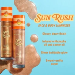 Sun Rush Body Luminizer Vanilla Pink