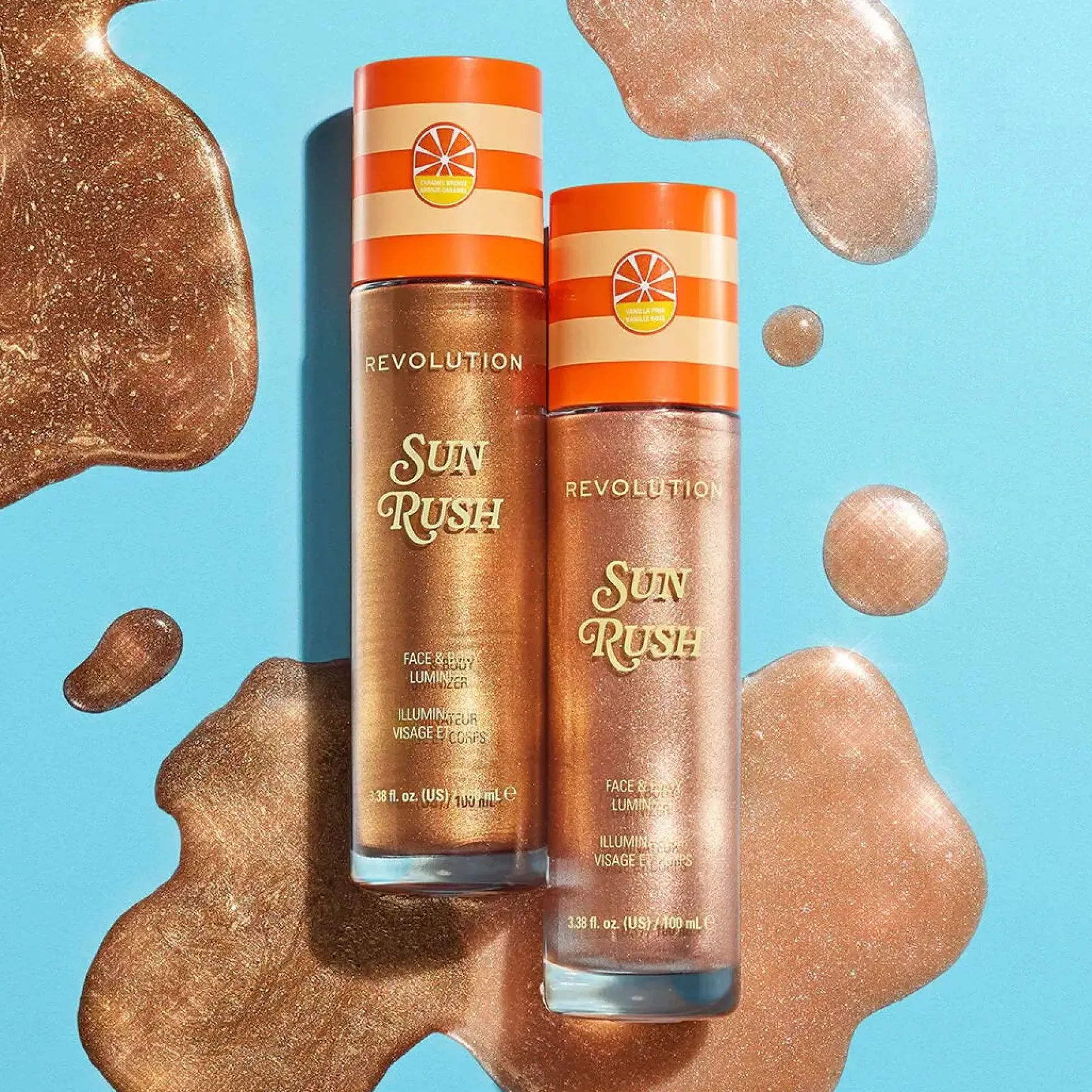 Sun Rush Body Luminizer Vanilla Pink