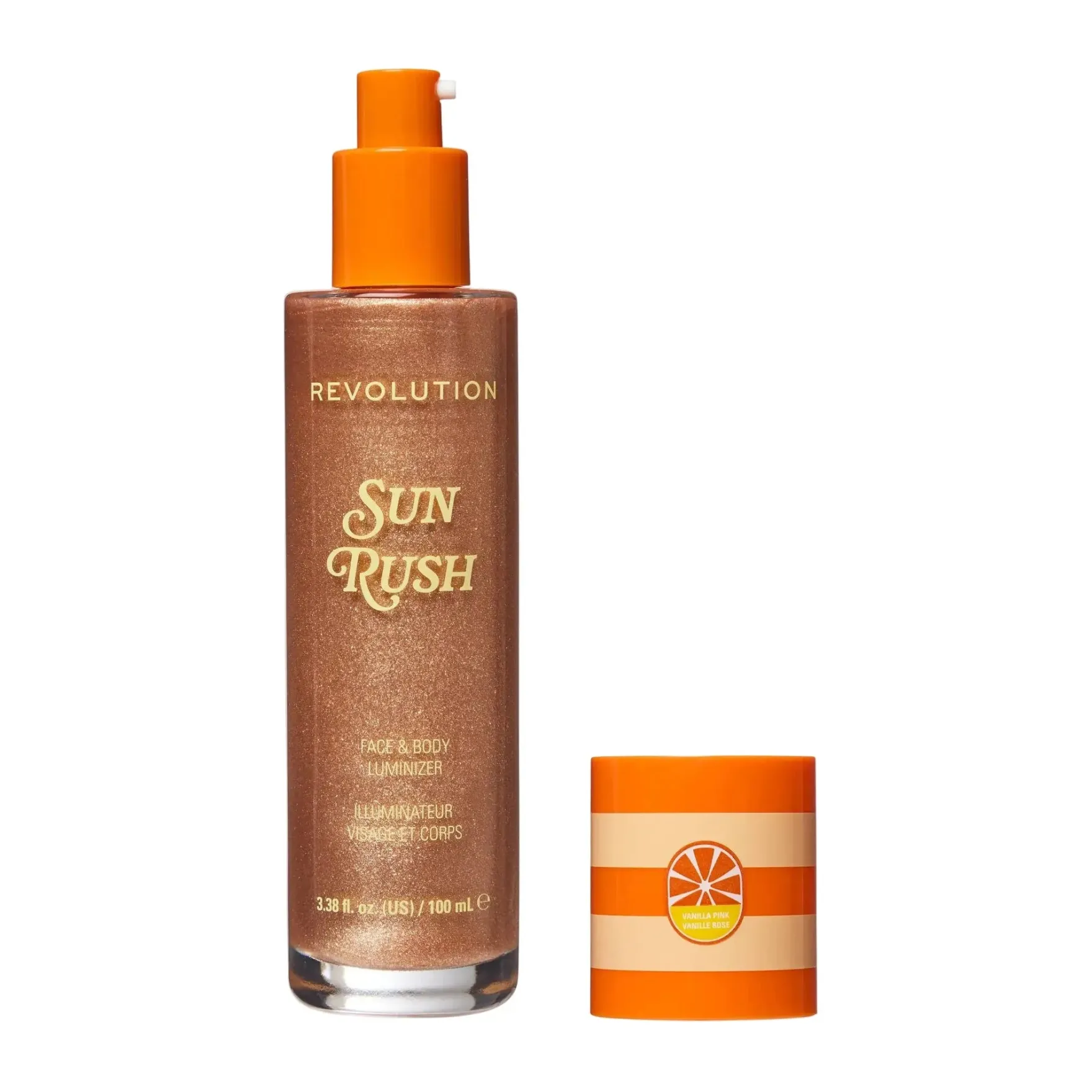 Sun Rush Body Luminizer Vanilla Pink