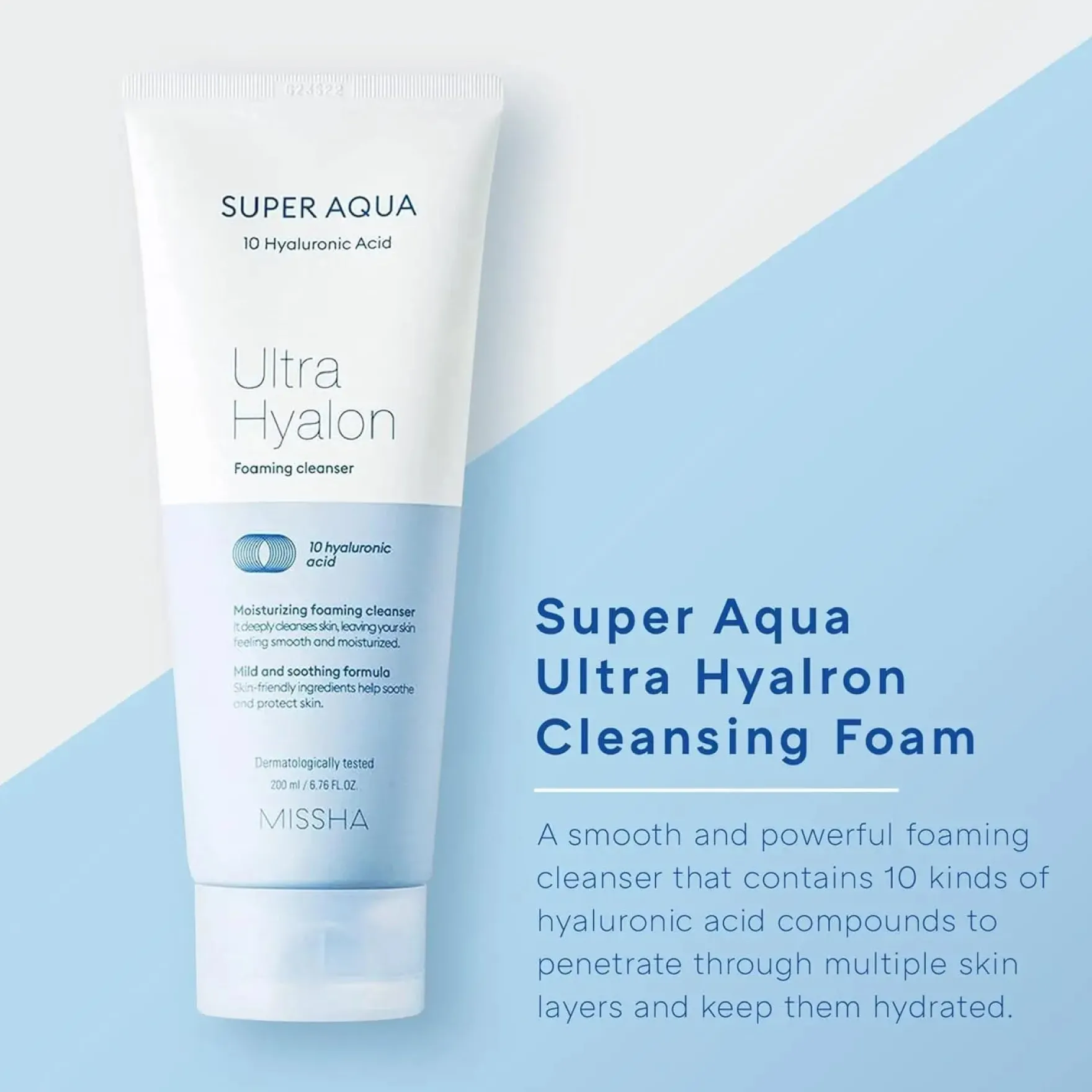 Super Aqua Ultra Hyalron Foaming Cleanser