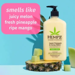Sweet Pineapple & Honey Melon Herbal Body Moisturizer 500 ml.
