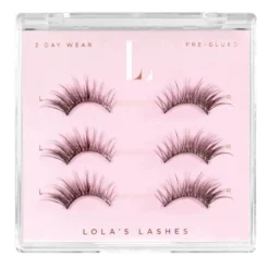 Tapered Flick Half Lashes Brown