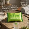 Tea Tree Facial Wipes Twin Pack