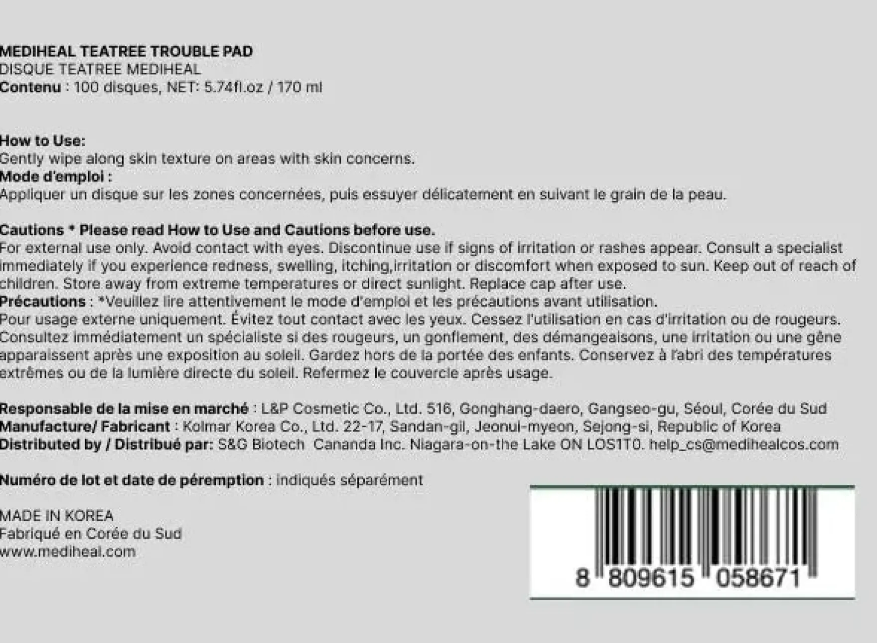 Teatree Trouble Pad