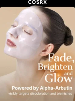 The Alpha-Arbutin Discoloration Care Hydrogel Mask 3-Pack